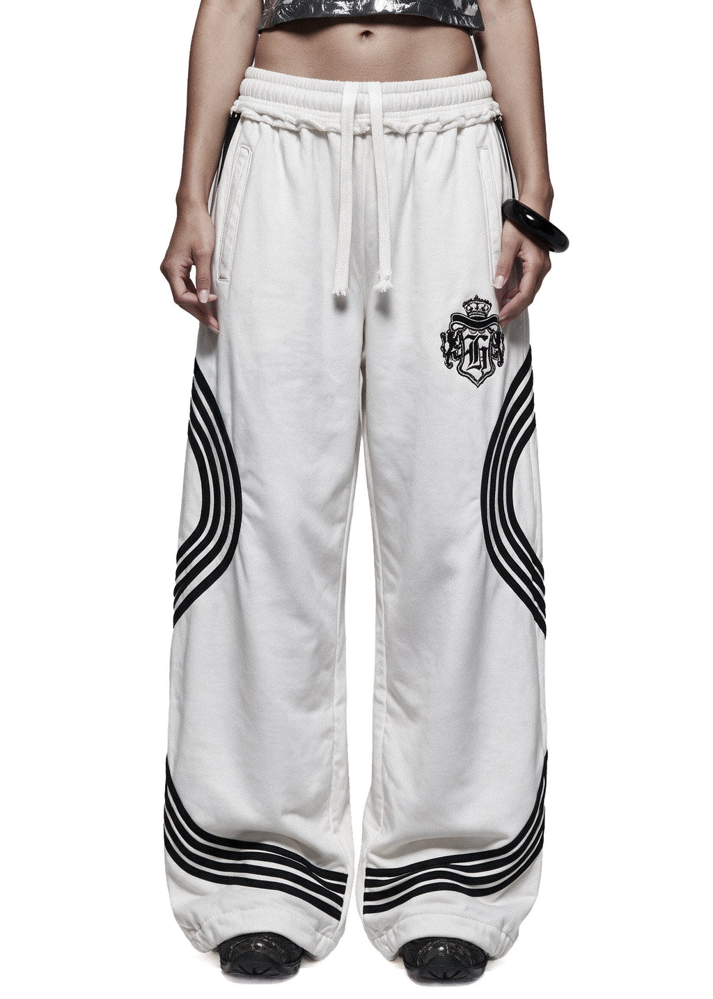 white “hidden” tears sweats