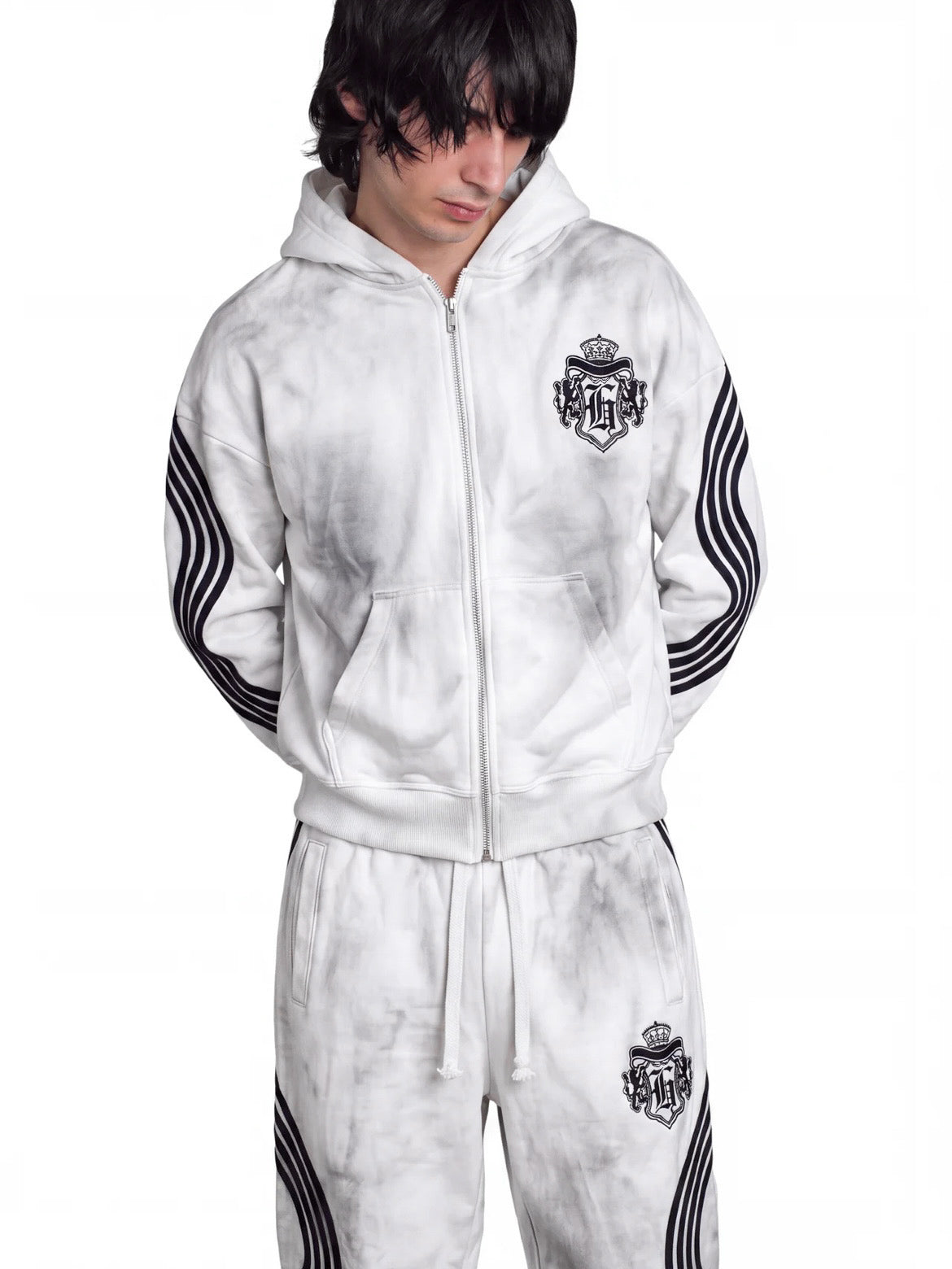 white "hidden tears” set